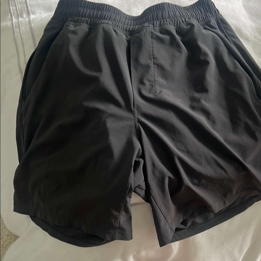 Lululemon Athletica Black Athletic Shorts Lightweight Performance